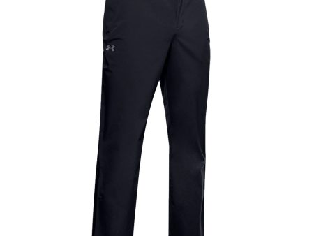 Under Armour Elements Waterproof Rain Trousers - Black For Cheap