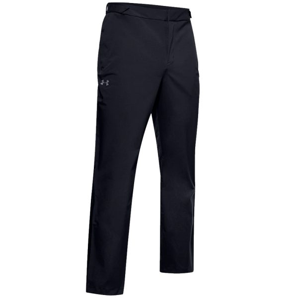 Under Armour Elements Waterproof Rain Trousers - Black For Cheap