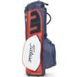 Titleist Players 5 StaDry Waterproof Stand Bag - Navy Red White Discount