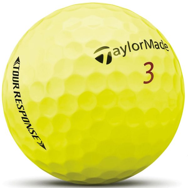 TaylorMade Tour Response Yellow Golf Balls - 12 Pack Online