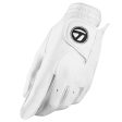 TaylorMade Tour Preferred Cabretta Leather Golf Glove - Off White Cheap