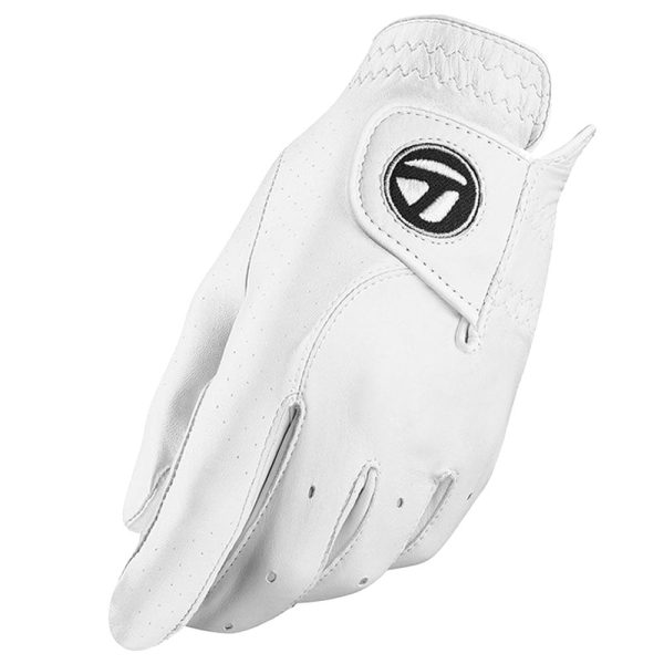 TaylorMade Tour Preferred Cabretta Leather Golf Glove - Off White Cheap