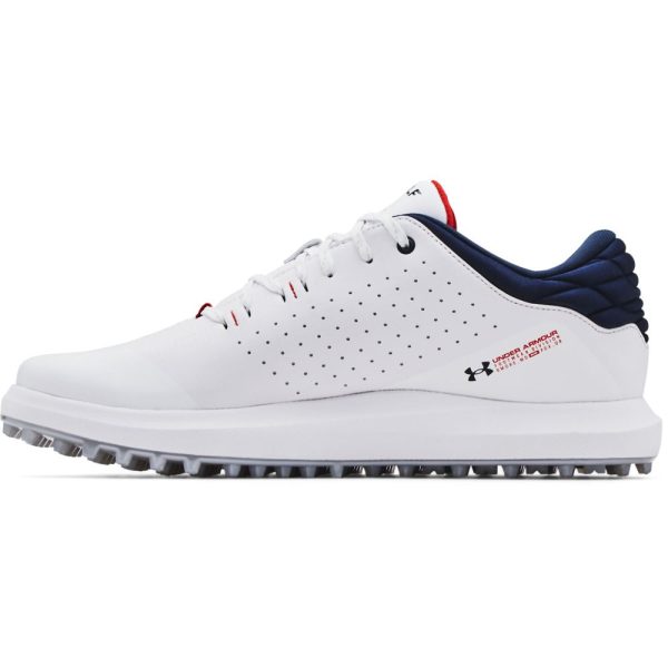 Under Armour Draw Sport Spikeless Shoes - White Academy Sale