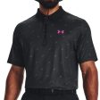 Under Armour Performance 3.0 Deuces Polo Shirt - Black For Discount