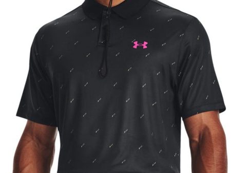 Under Armour Performance 3.0 Deuces Polo Shirt - Black For Discount