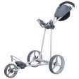 Big Max Ti-LITE 3-Wheel Push Trolley - Grey on Sale