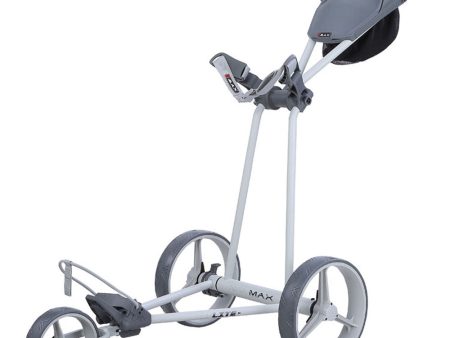 Big Max Ti-LITE 3-Wheel Push Trolley - Grey on Sale