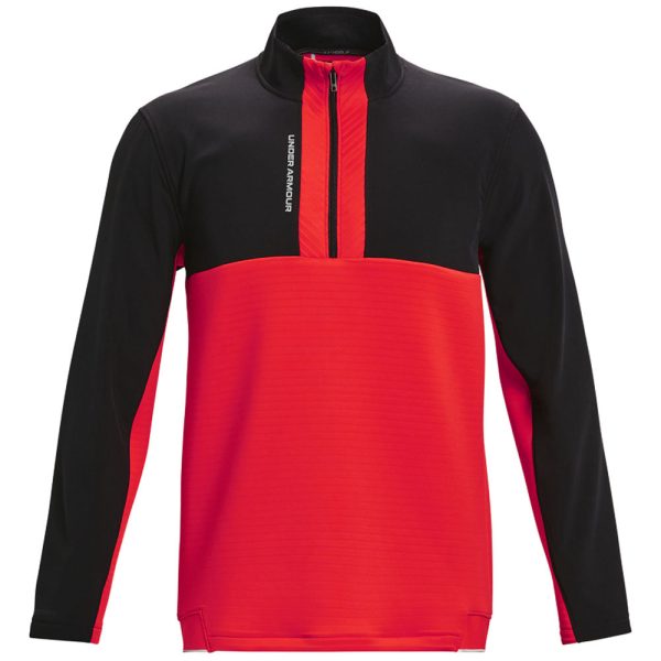 Under Armour Storm Daytona 1 2 Zip Sweater - Radio Red Online Sale