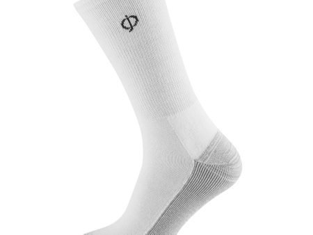 Oscar Jacobson Crew Sock (2 Pack) - White Hot on Sale