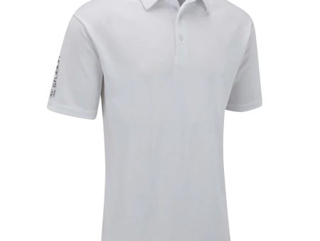 Stuburt Sport Tech Polo Shirt - White For Sale