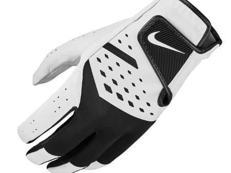 Nike Tech Extreme VII Reg Leather Glove - White Black Online Sale