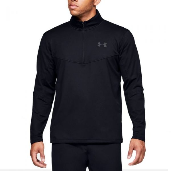 Under Armour Storm Midlayer 1 2 Zip - Black Online Sale