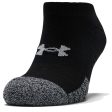 Under Armour HeatGear No Show Socks (3 Pack) - Black Fashion