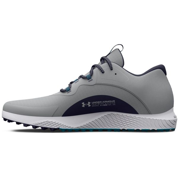 Under Armour Charged Draw 2 Waterproof Spikeless Shoes - Mod Grey Midnight Navy Online now