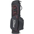 Titleist Players 4 Stand Bag - Black Black Red Online Sale