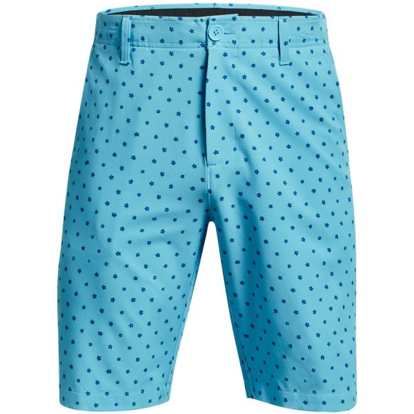 Under Armour Drive Printed Shorts - Fresco Blue Cruise Blue Online Hot Sale