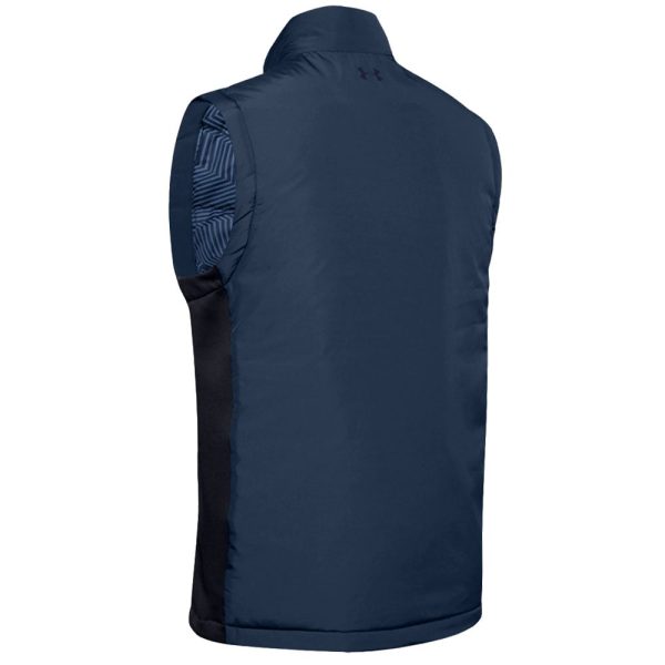 Under Armour ColdGear Reactor Elements Hybrid Vest - Navy Online