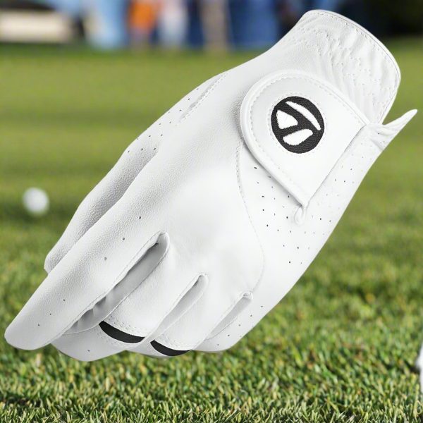 TaylorMade Stratus Tech Golf Gloves (2 Pack) - White Cheap