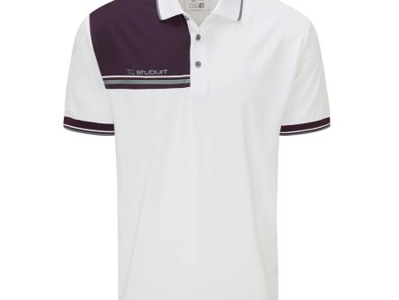 Stuburt Gilford Polo Shirt - Plum Cheap