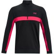 Under Armour Storm 1 2 Zip Pullover - Black Pink Supply