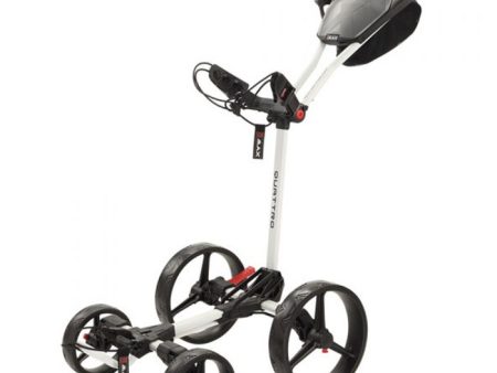 Big Max Blade Quattro 4-Wheel Push Trolley - White Black Online