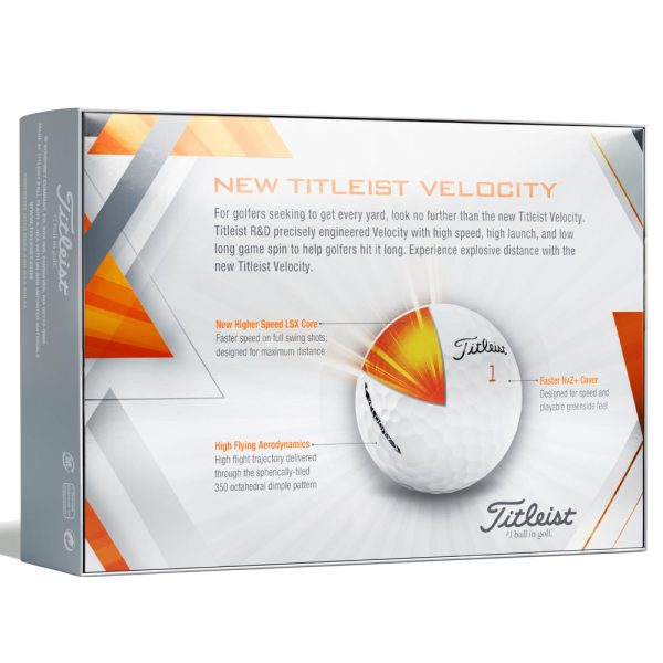 Titleist Velocity Golf Balls - Green - Double Dozen on Sale