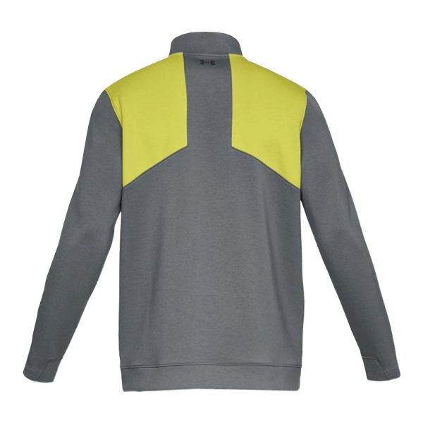 Under Armour Storm Playoff Sweater - Grey Yellow For Sale