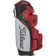 Titleist Cart 14 StaDry Waterproof Cart Bag - Dark Red Grey Black Discount