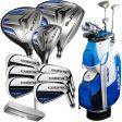 Cobra Fly XL 11-Piece Cart Bag Package Set - Graphite Fashion