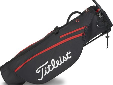 Titleist Premium Carry Bag - Black Black Red Online Hot Sale