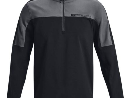 Under Armour Storm Windstrike 1 2 Zip Pullover - Black Pitch Grey Hot on Sale