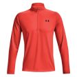 Under Armour Tech 2.0 1 2 Zip Pullover - Phoenix Fire Black Hot on Sale