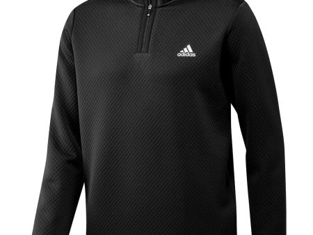 adidas DWR 1 4 Zip Pullover - Black For Discount