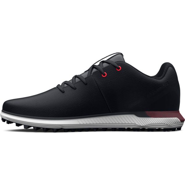 Under Armour HOVR Fade 2 Wide Fit Spikeless Waterproof Shoes - Black Pitch Grey Online Hot Sale