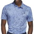 adidas Jacquard Polo Shirt - Blue Fusion Collegiate Navy Lucid Blue Discount