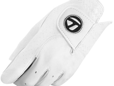 TaylorMade Tour Preferred Cabretta Leather Golf Glove - Off White Cheap