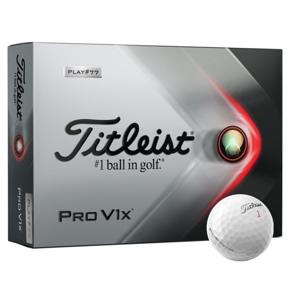 Titleist Pro V1x White Golf Balls - 12 Pack Sale