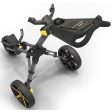 PowaKaddy Micra 3-Wheel Push Trolley - Gunmetal Yellow For Discount