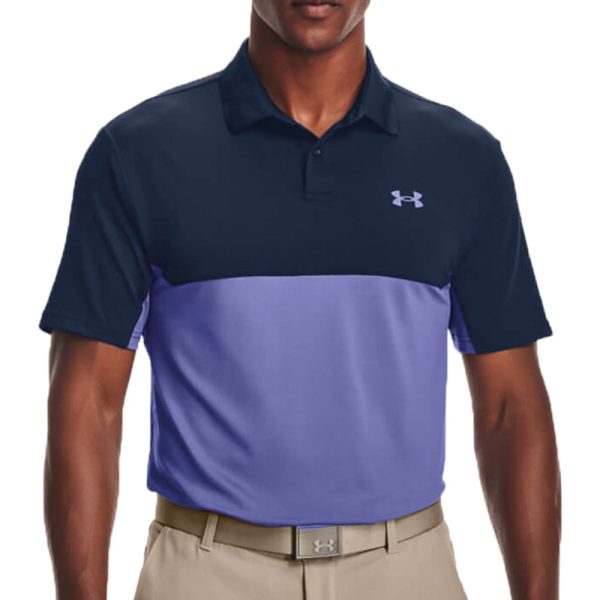 Under Armour Performance 2.0 Colorblock Polo Shirt - Academy Starlight Discount