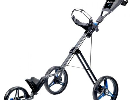 Motocaddy Z1 Push Trolley - Black Blue For Cheap