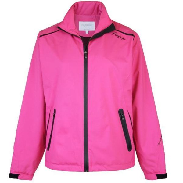 ProQuip Ladies Tourflex 360 Grace Waterproof Jacket - Pink Black Discount