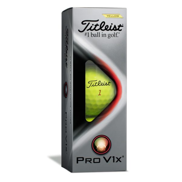 Titleist Pro V1x Yellow Golf Balls - 12 Pack For Cheap