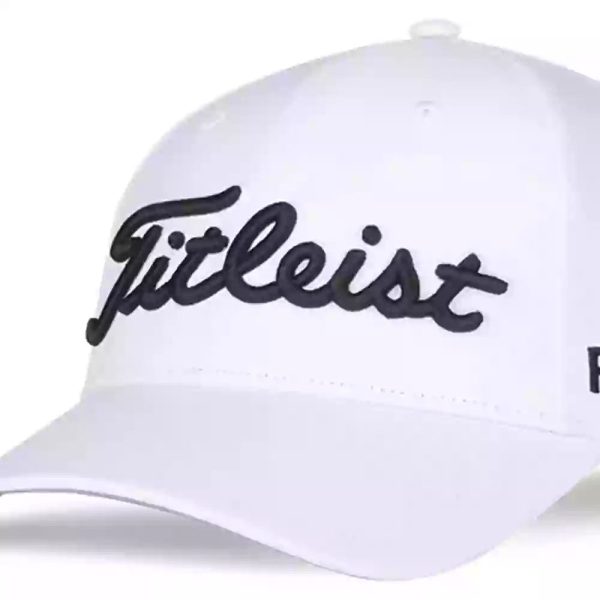 Titleist Tour Performance Cap - White Black For Cheap