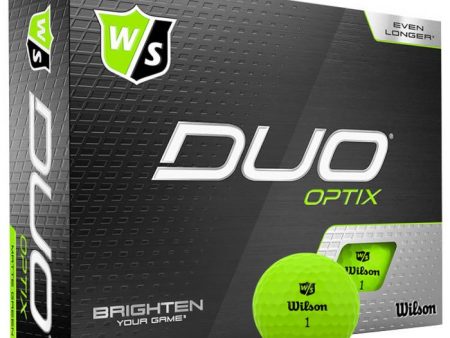 Wilson Duo+ Optix Balls - Green Supply