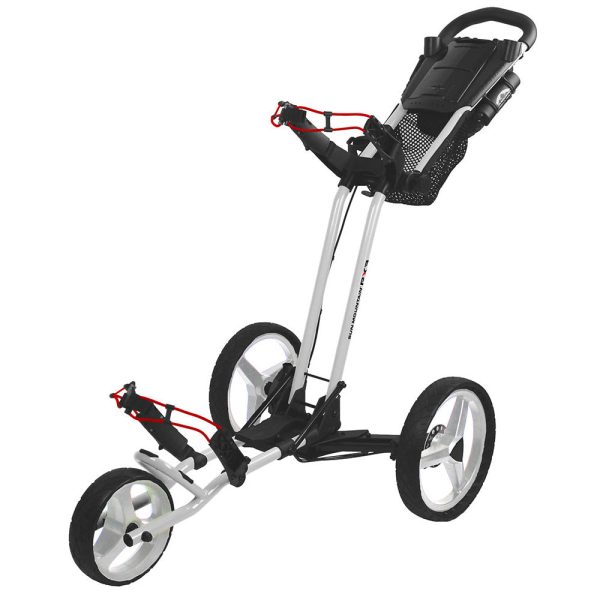 Sun Mountain Path Finder PX3 3-Wheel Push Trolley - White Online Sale