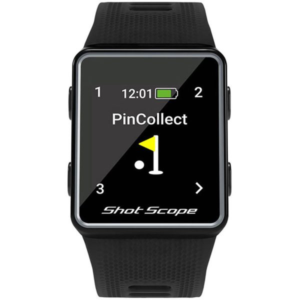 Shot Scope V3 GPS Golf Watch & Performance Tracker - Black Fashion