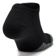 Under Armour HeatGear No Show Socks (3 Pack) - Black Fashion