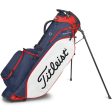 Titleist Players 4 StaDry Waterproof Stand Bag - Navy White Red on Sale