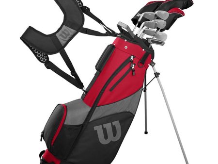 Wilson Prostaff SGI 11-Piece Stand Bag Package Set - Graphite Cheap