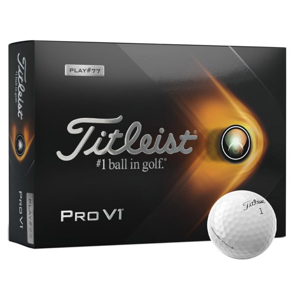 Titleist Pro V1 White Golf Balls - Gift Pack - Double Dozen Supply